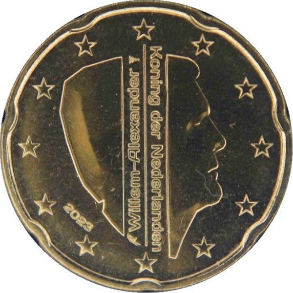 Нидерланды 20 Евро цент