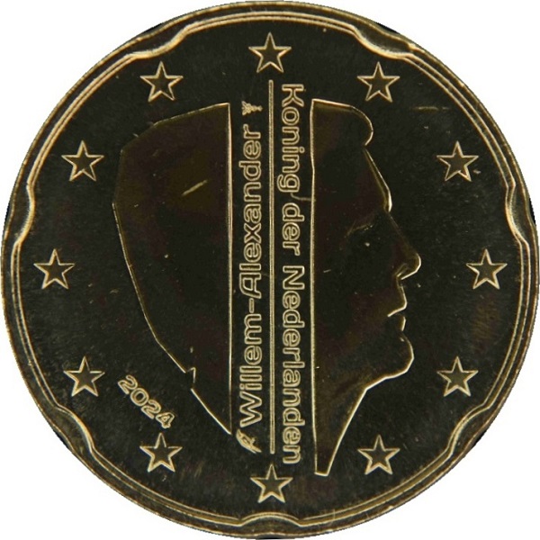 Нидерланды 20 Евро цент