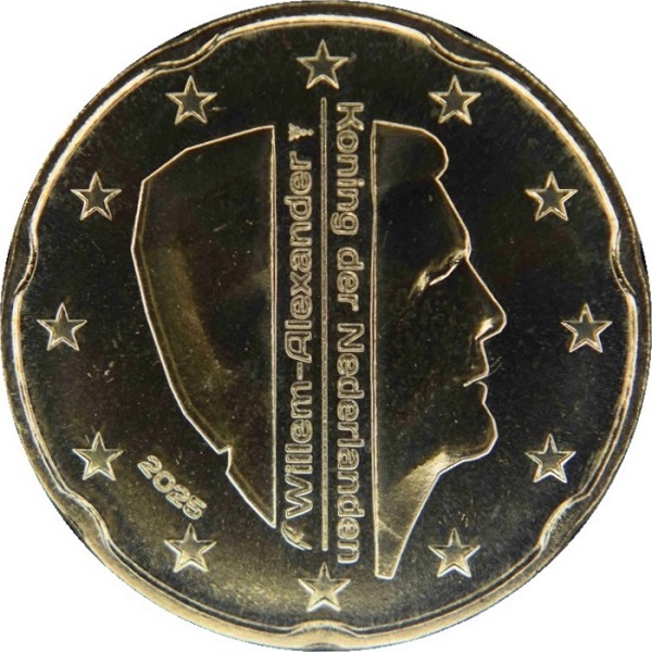 Нидерланды 20 Евро цент