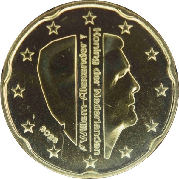 Нидерланды 20 Евро цент