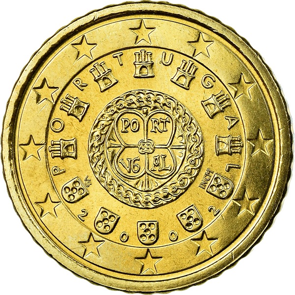 Португалия 50 Евро цент