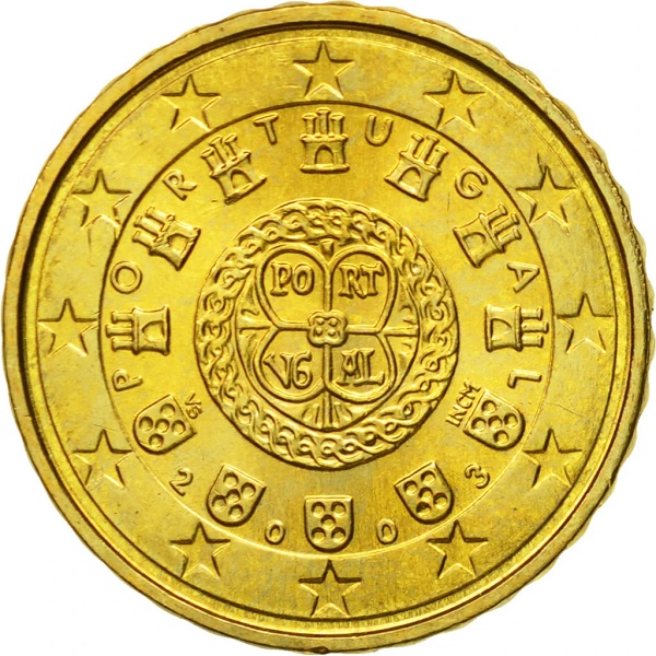 Португалия 10 Евро цент