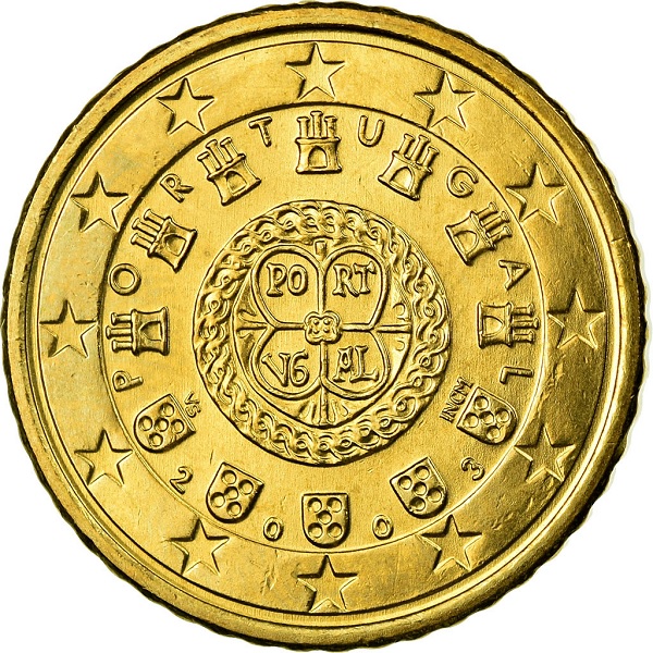 Португалия 50 Евро цент