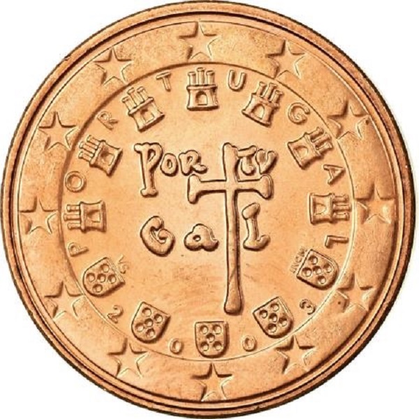 Португалия 5 Евро цент