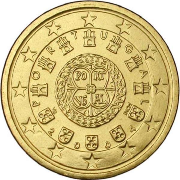 Португалия 50 Евро цент