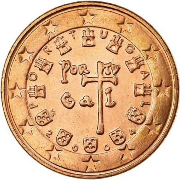 Португалия 5 Евро цент