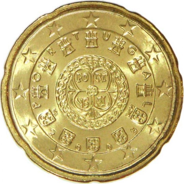 Португалия 20 Евро цент