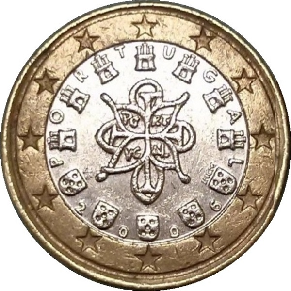 Португалия 1 Евро