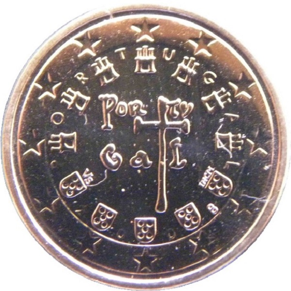 Португалия 2 Евро цент