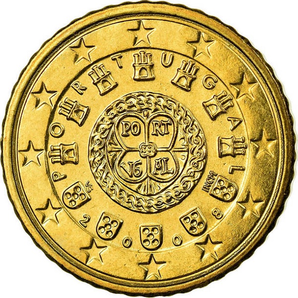Португалия 50 Евро цент