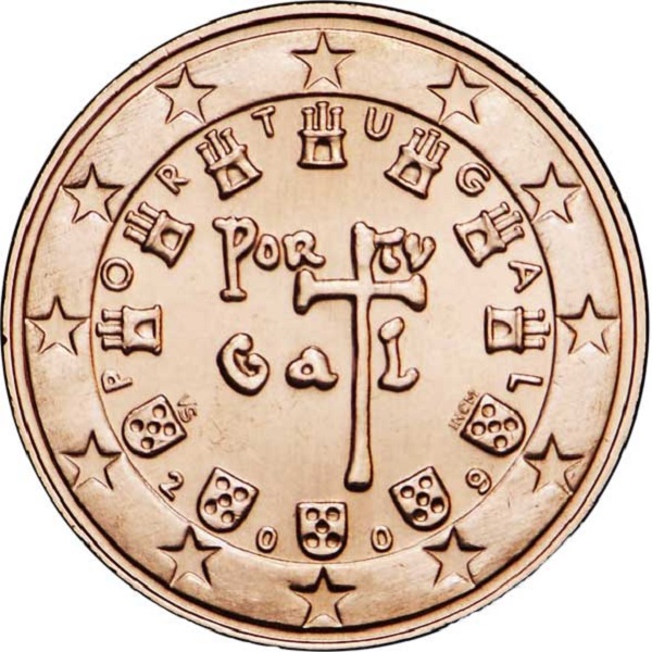 Португалия 5 Евро цент