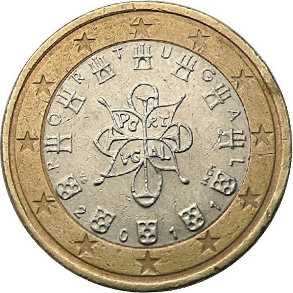 Португалия 1 Евро