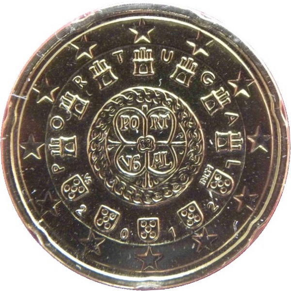 Португалия 20 Евро цент