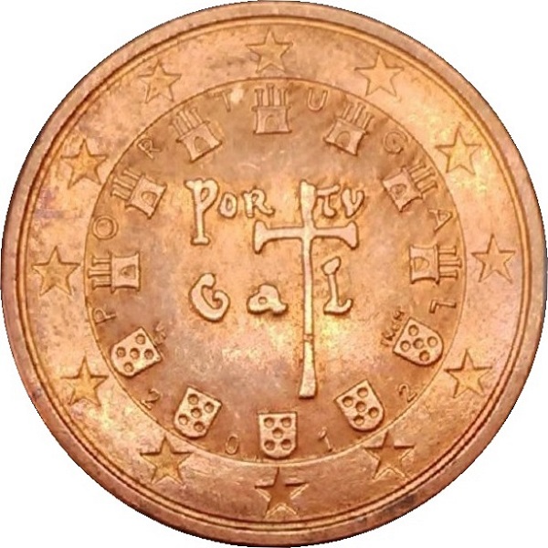 Португалия 5 Евро цент