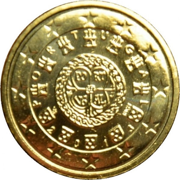 Португалия 10 Евро цент