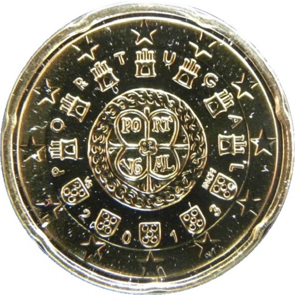 Португалия 20 Евро цент