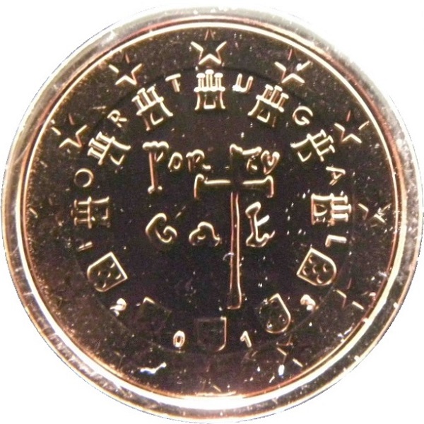 Португалия 2 Евро цент