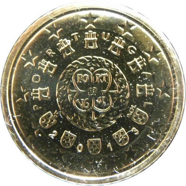 Португалия 50 Евро цент