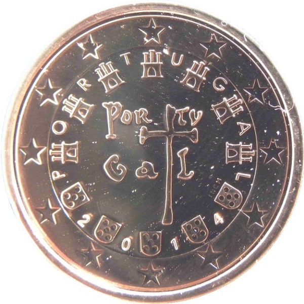 Португалия 5 Евро цент