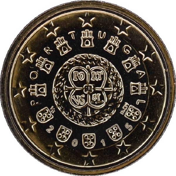 Португалия 50 Евро цент