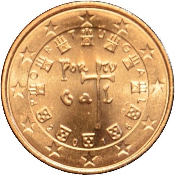 Португалия 5 Евро цент