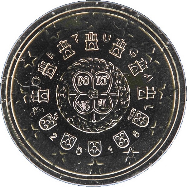 Португалия 50 Евро цент