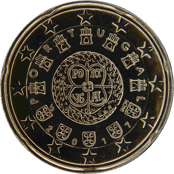 Португалия 20 Евро цент