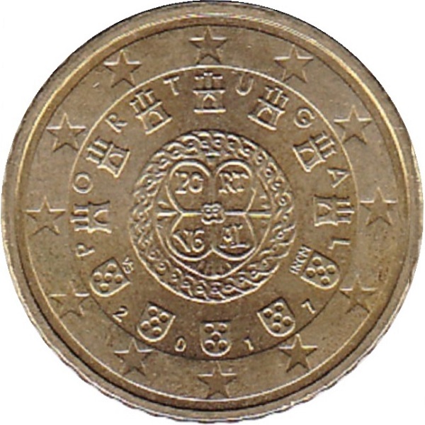 Португалия 50 Евро цент