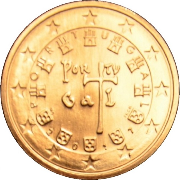 Португалия 5 Евро цент