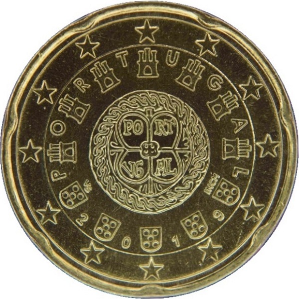 Португалия 20 Евро цент