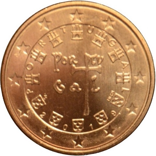 Португалия 2 Евро цент