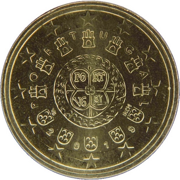 Португалия 50 Евро цент