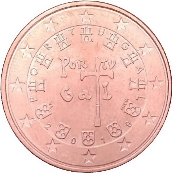 Португалия 5 Евро цент