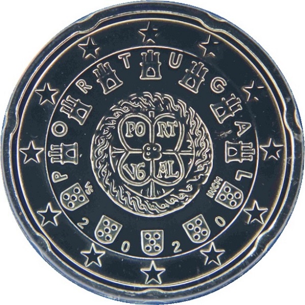 Португалия 20 Евро цент