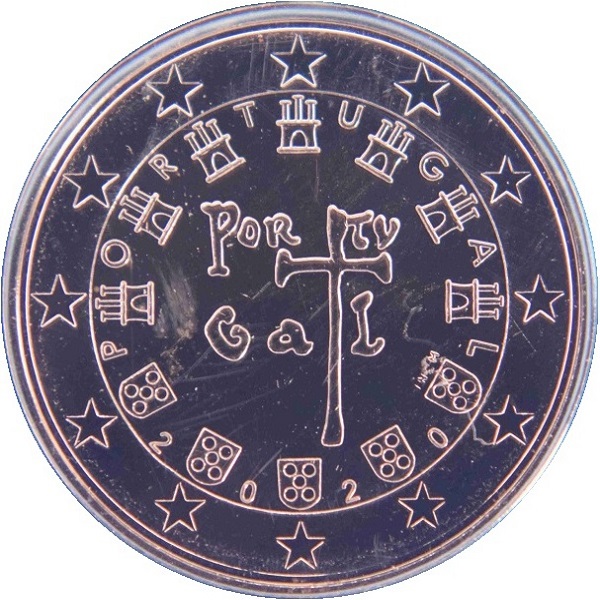 Португалия 2 Евро цент
