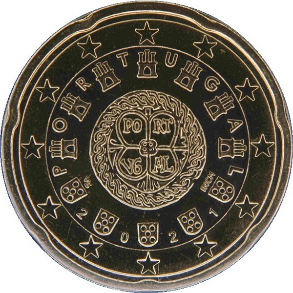 Португалия 20 Евро цент