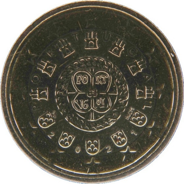 Португалия 50 Евро цент