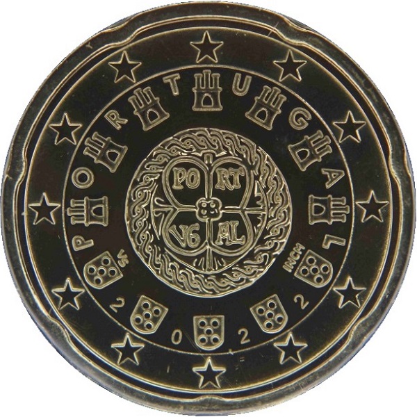Португалия 20 Евро цент