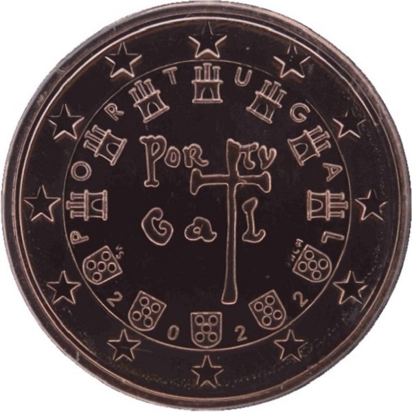 Португалия 2 Евро цент