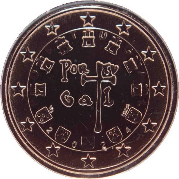 Португалия 1 Евро цент