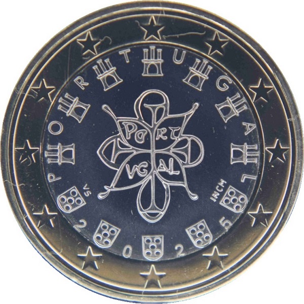 Португалия 1 Евро