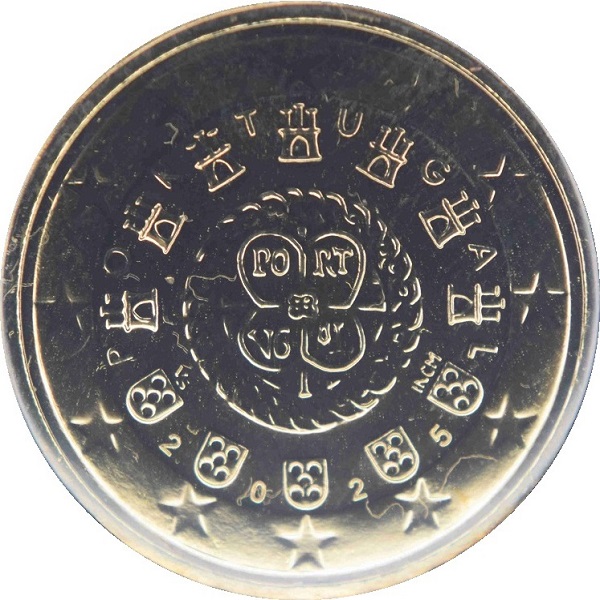 Португалия 50 Евро цент