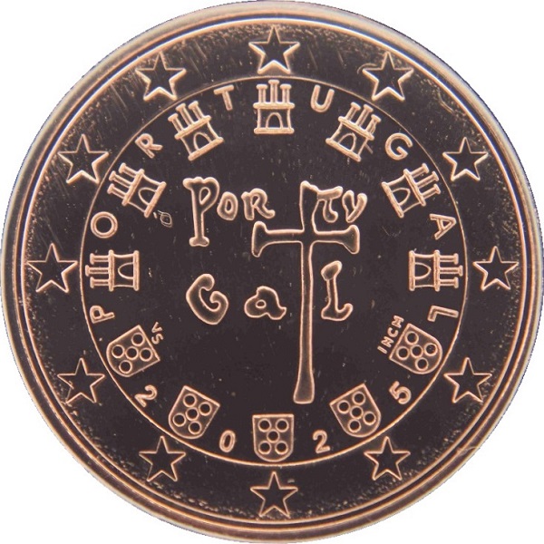 Португалия 5 Евро цент