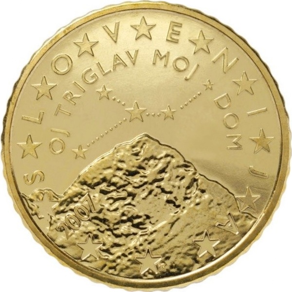 Словения 50 Евро цент