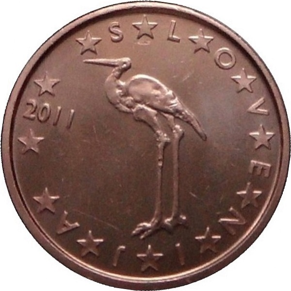 Словения 1 Евро цент