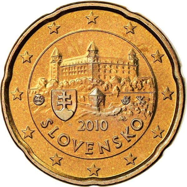 Словакия 20 Евро цент