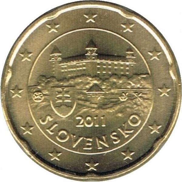 Словакия 20 Евро цент
