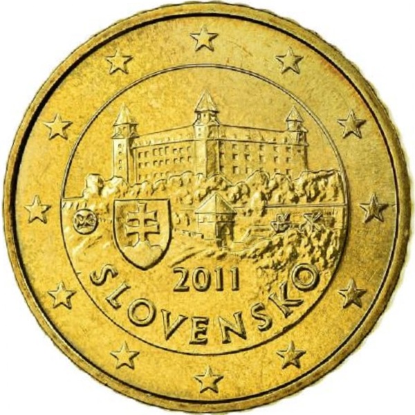 Словакия 50 Евро цент