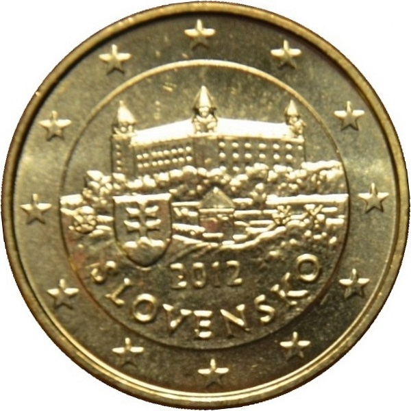 Словакия 50 Евро цент