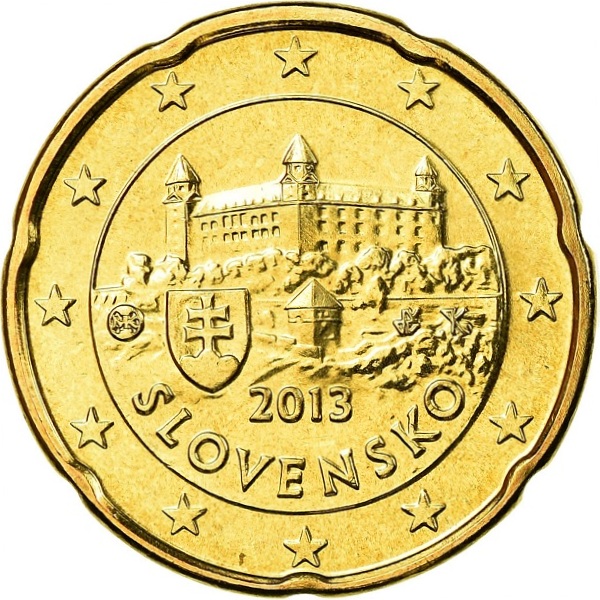 Словакия 20 Евро цент